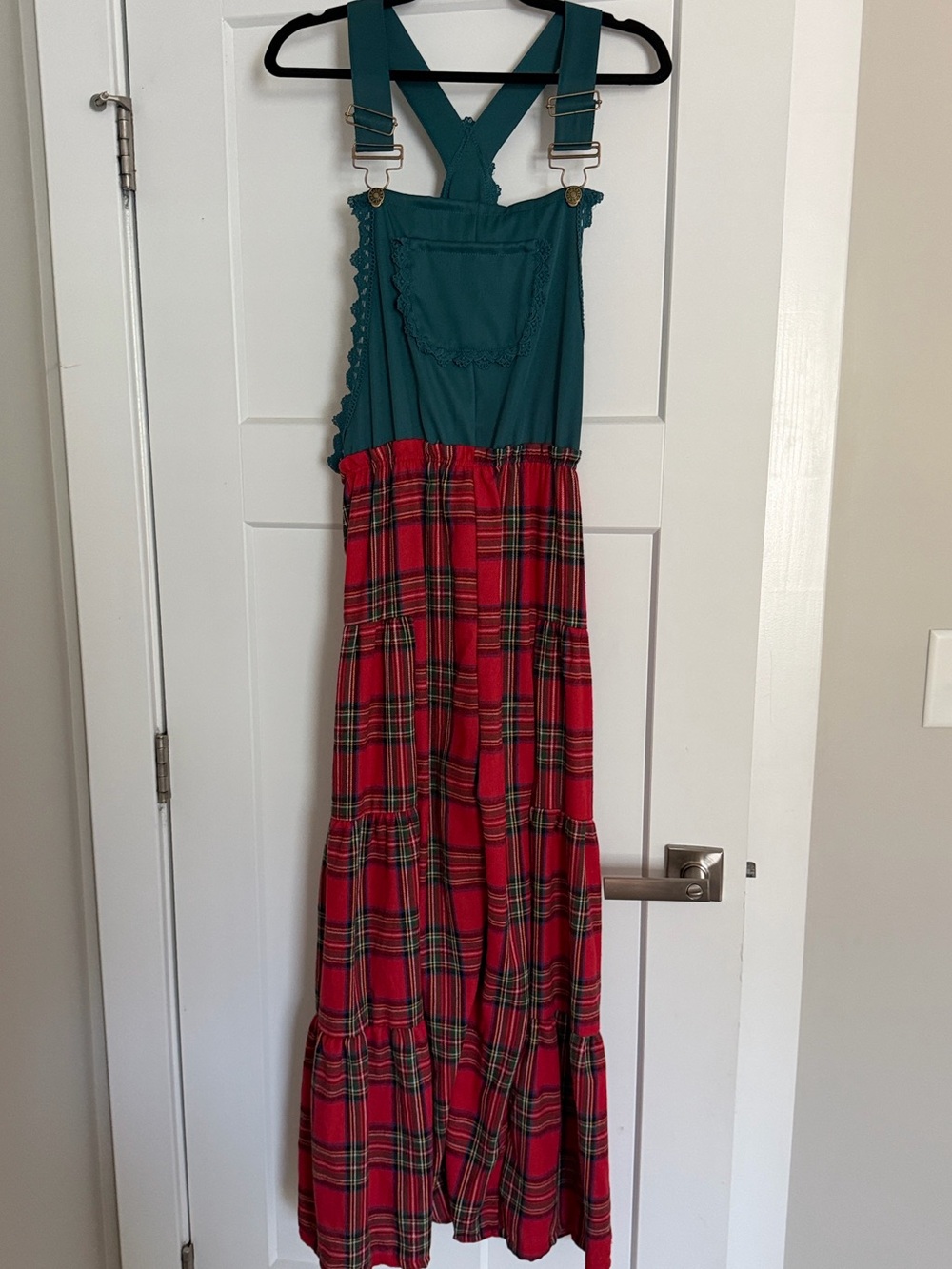 Festive winter overalls
